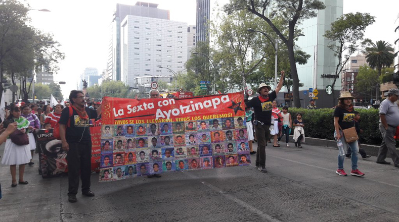 Luego de 35 meses de la desaparición forzada de los jóvenes, sus padres y familiares aún esperan una respuesta por parte del Estado mexicano.
