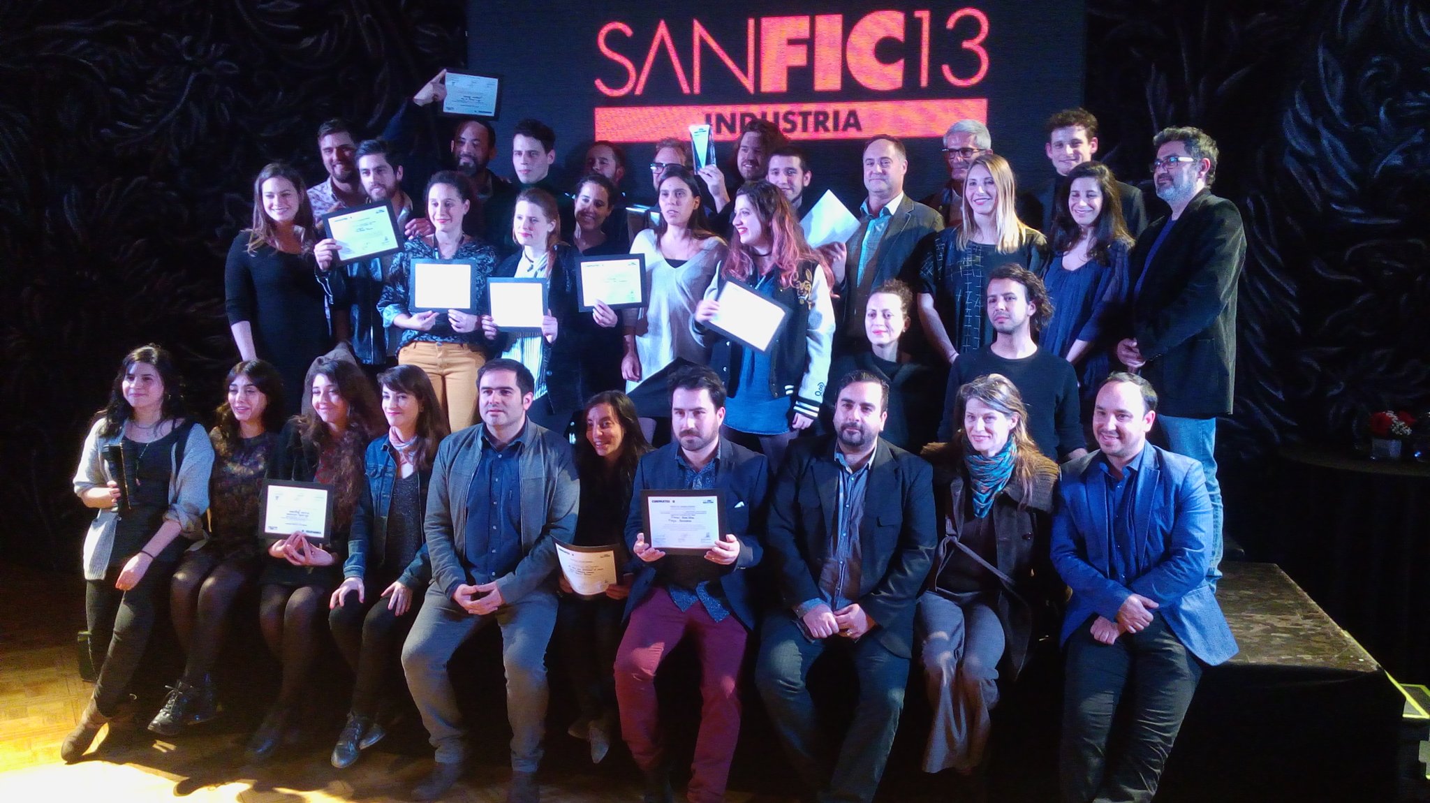 Los ganadores de SanficIndustria en 2017 obtuvieron premios especiales en cada categoría.