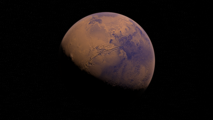 El hielo y la nieve que cubren las dunas del invierno marciano, no son similares a los de la Tierra.