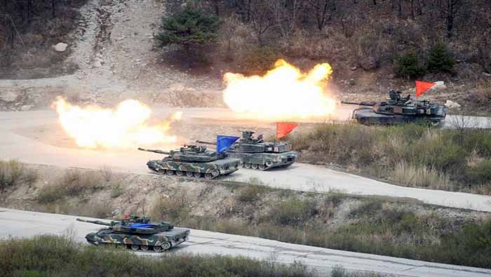 Actualmente Seúl y Washington realizan maniobras militares conjuntas.