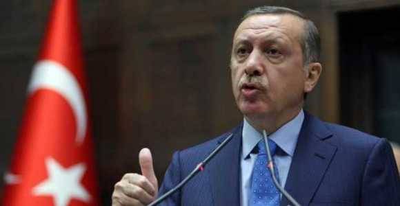 Erdogan acusó a las fuerzas de seguridad estadounidenses de no haber “hecho nada” mientras grupos “terroristas” llevaban a cabo “una manifestación a 50 metros” de él.