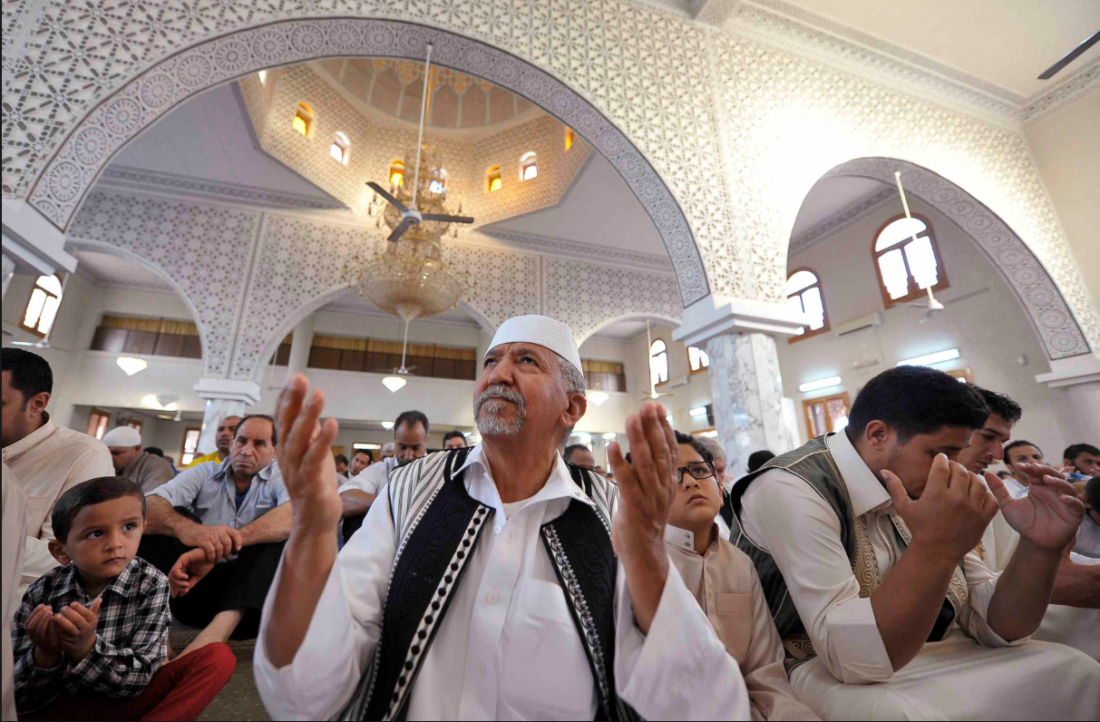 El Eid al-Adha también marca el final de la gran peregrinación a La Meca.