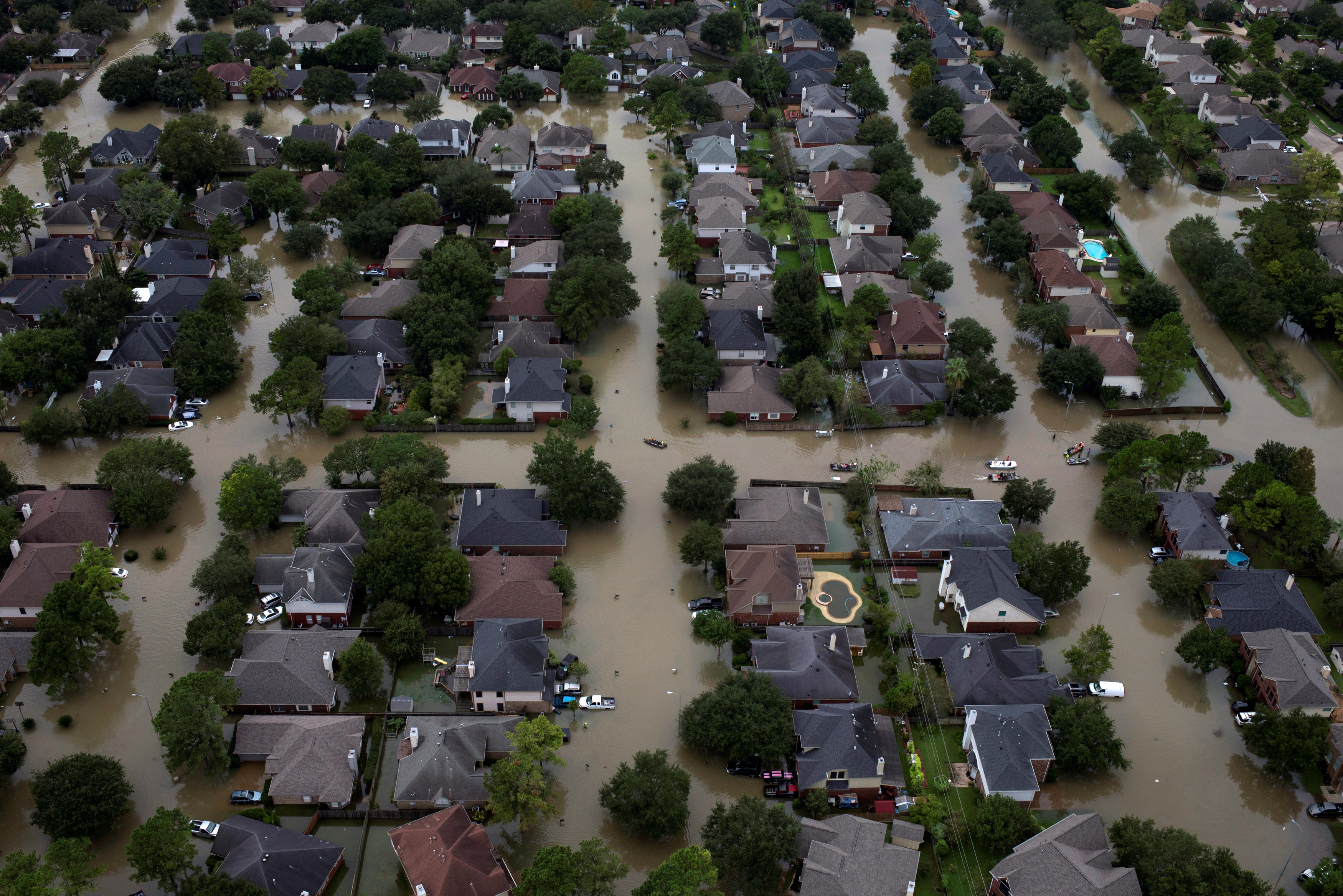 Al menos 30.000 hogares y otras propiedades se encuentran bajo el agua.