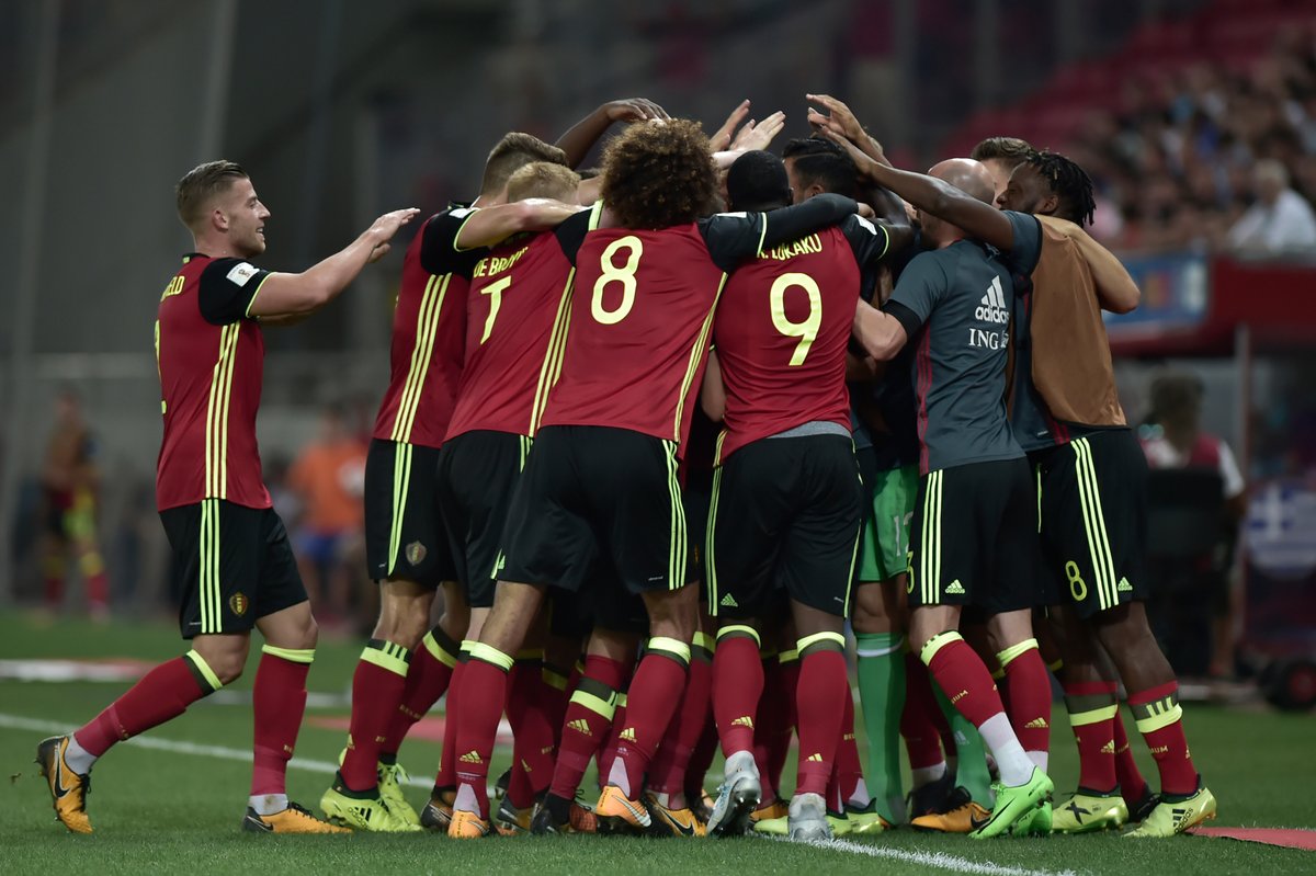 Bélgica clasifica al Mundial de Rusia 2018 y es la primera la selección europea en lograrlo.