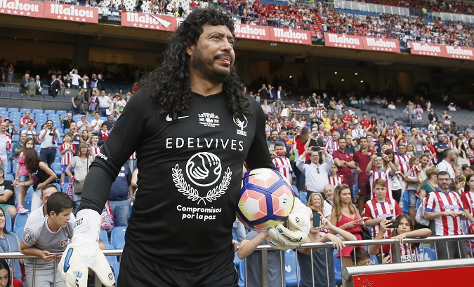 Higuita said he was grateful to the FARC for the honor.