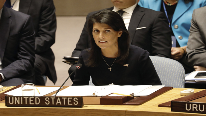 Haley enfatizó que el enfoque de incrementar las sanciones a Corea del Norte aplicado desde el 2006 por el Consejo de 15 países miembros 