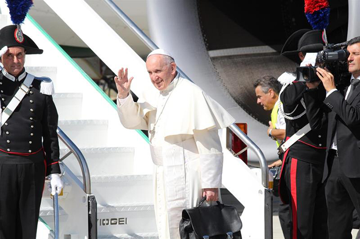 El pontífice llegará hoy a Bogotá para realizar su visita apostólica hasta el 10 de septiembre.