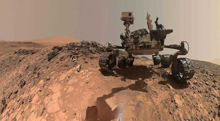 El robot Curiosity halló boro en un cráter de extrema antigüedad.