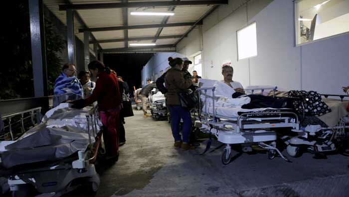 Los servicios de salud ya están desplegados en buena parte del territorio mexicano.