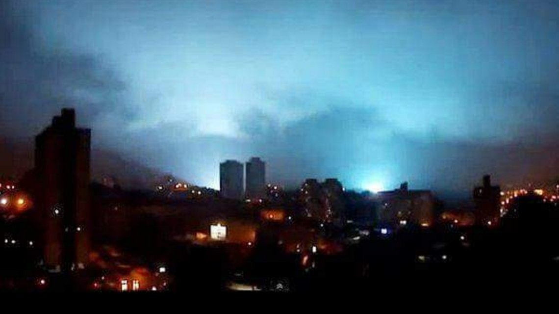 El fenómeno meteorológico de las luces de terremoto se vio en México.