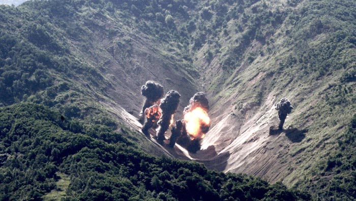 El Gobierno de Estados Unidos y Corea del Sur realizan ejercicios militares ante posible respuesta de Corea del Norte.