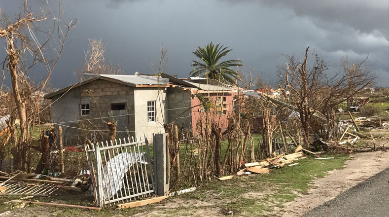 Antigua y Barbuda tras el paso del huracán Irma