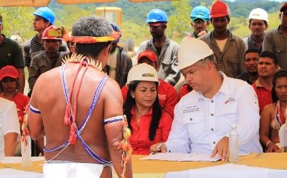 Venezuelan government ministers assured the Indigenous Communities that their needs will be met.