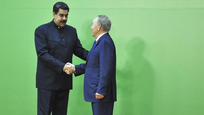 Es la primera vez que un presidente venezolano realiza una visita oficial a Kazajistán.