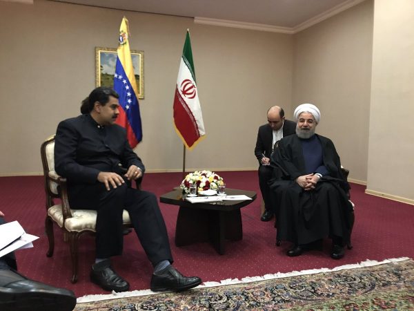 Nicolás Maduro llamó a fortalecer las relaciones entre Venezuela e Irán.