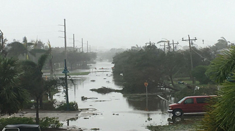 Irma también dejó sin suministro de energía eléctrica a más de 1,3 millones de hogares.