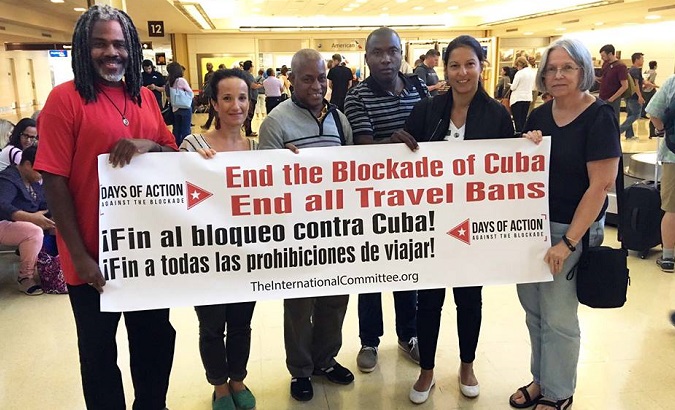 Days of Action Against the Blockade has also drawn health professionals from around the world.