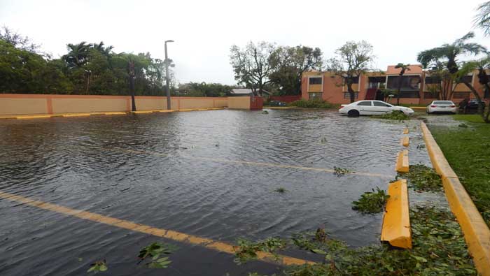 El estado de Florida (EE.UU.) fue seriamente afectado por el paso de Irma.