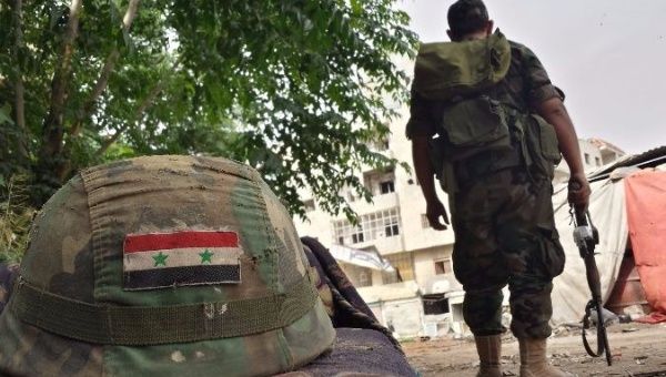 Syrian troops and their Iranian allies have pushed IS out of the Homs province.