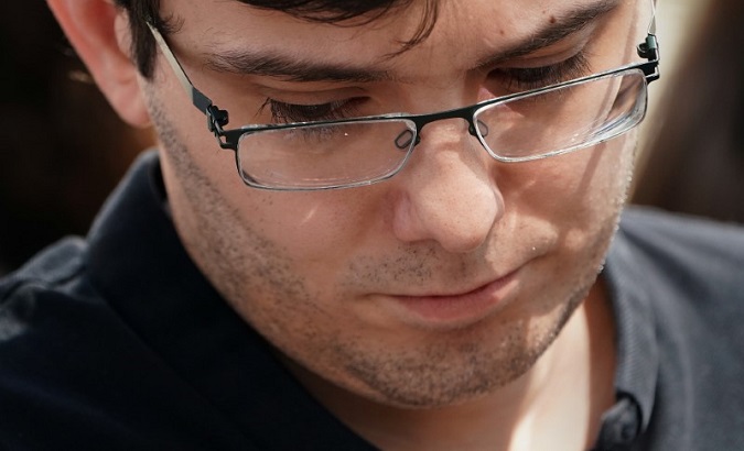 Martin Shkreli leaves the U.S. District Court after being convicted of securities fraud.
