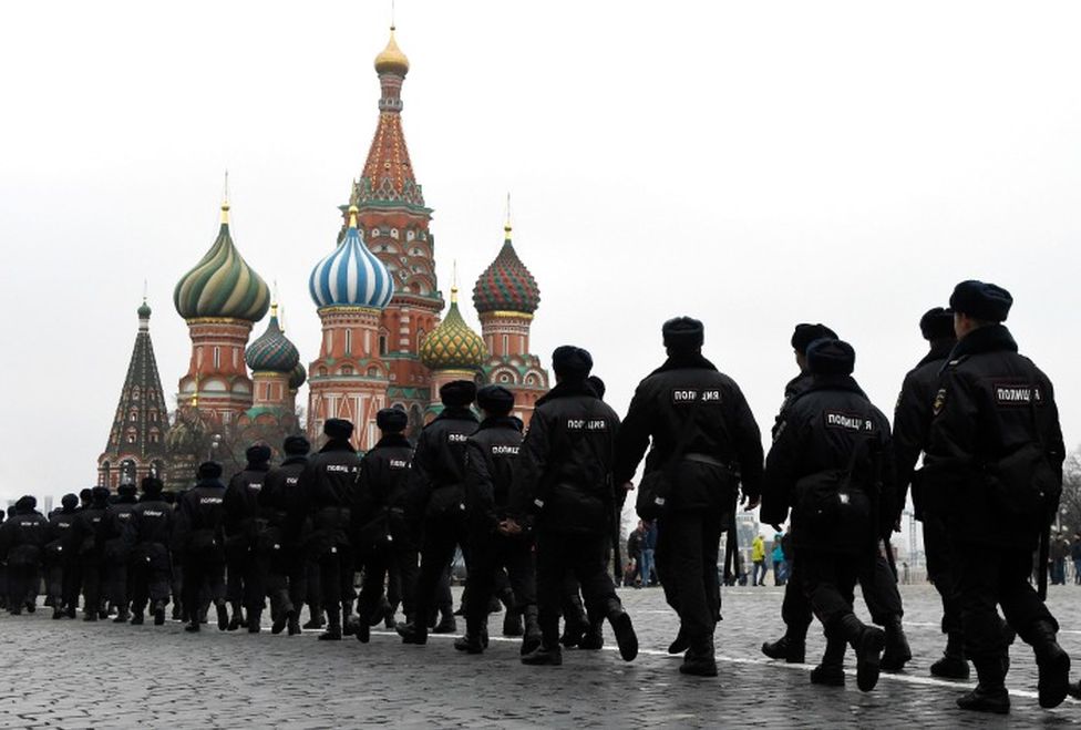 Se informó que 27 localidades de Rusia habían recibido amenazas de bomba.