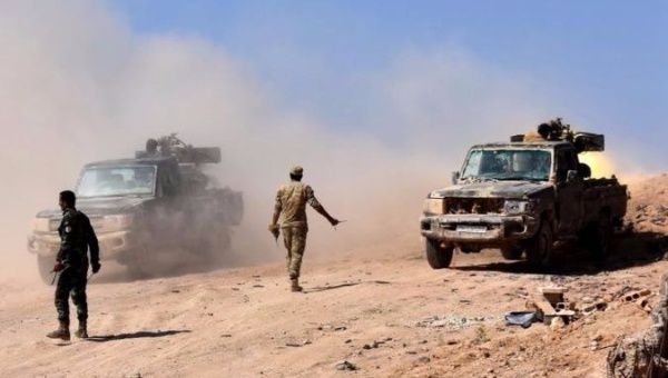 Syrian forces begin their advance on the area of Bughayliyah on the northern outskirts of Dayr al-Zawr in northwestern Syria.