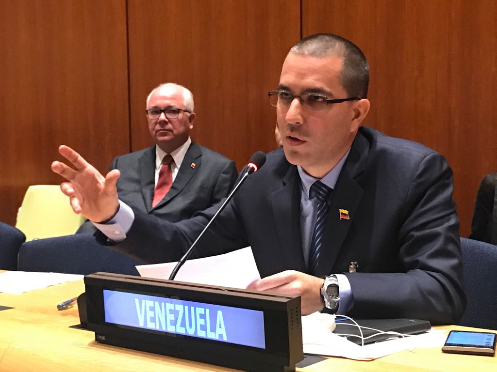 El canciller venezolano ha sostenido importantes encuentros con representantes de varios países.