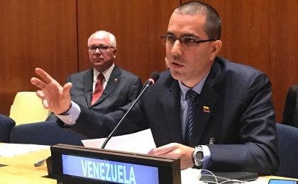El canciller venezolano ha sostenido importantes encuentros con representantes de varios países.