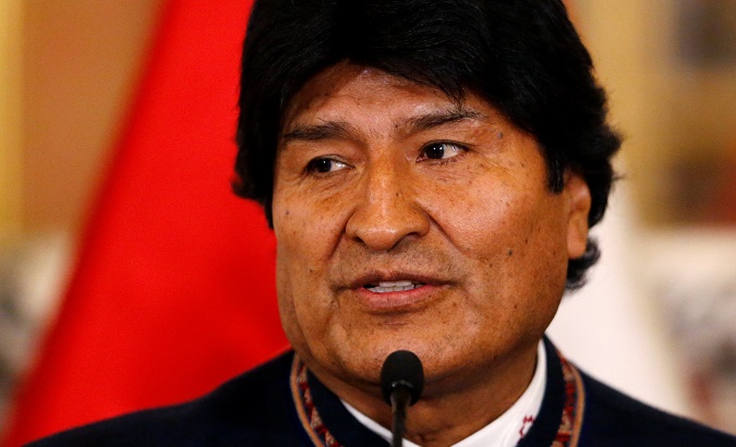 Bolivia's President Evo Morales.