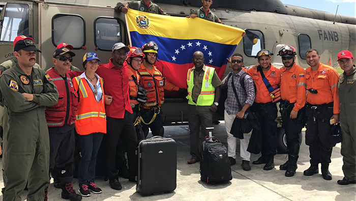 La ayuda humanitaria de Venezuela a Dominica ha sufrido varias dificultades para llegar a la isla por las condiciones atmosféricas.