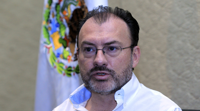 La embajada mexicana anunció que el canciller Videgaray se reunirá con autoridades del Vaticano, con el fin de consolidar relaciones diplomáticas.