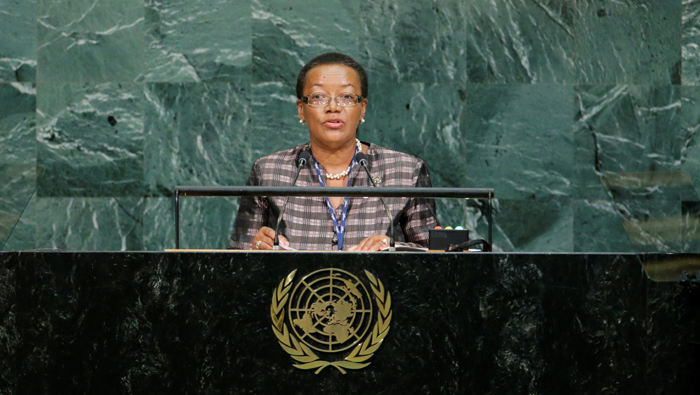 El objetivo principal de la Organización de las Naciones Unidas (ONU) es garantizar la paz mundial, dijo la ministra.