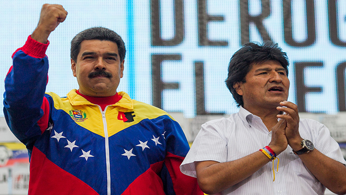 Evo Morales respalda al pueblo venezolano, al tiempo que rechaza nuevas sanciones impuestas por EE.UU
