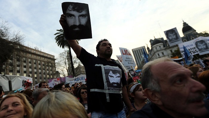 Argentinos marcharán el 1 de octubre por Santiago Maldonado