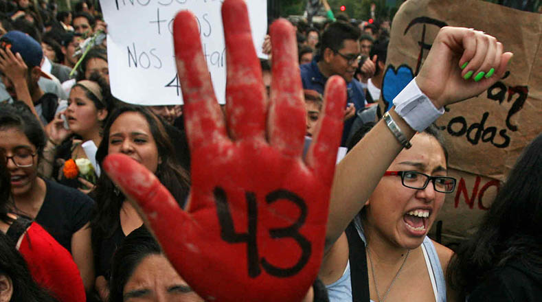 Marcha del silencio: ¿Dónde están los 43 de Ayotzinapa?