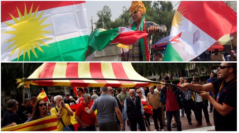 Los kurdos celebraron el referendo como estaba previsto, los catalanes esperan este 1 de octubre.