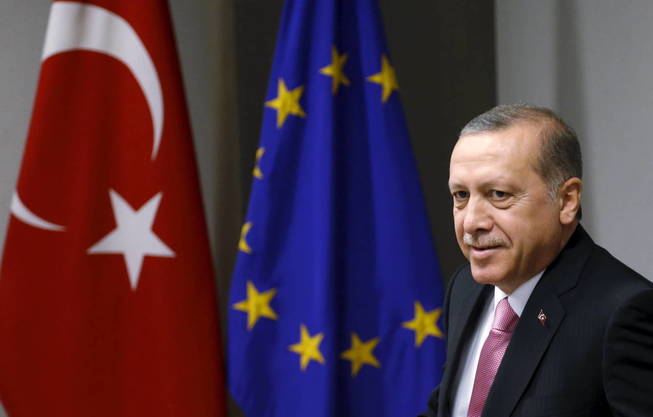 El dirigente turco agregó que en Europa 