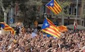 Catalanes se expresaron a favor de la independencia 