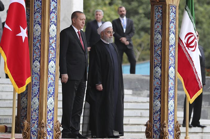 El mandatario turco también se entrevistará con el líder supremo iraní, Ali Jameneí.