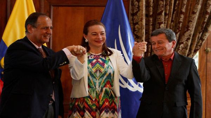 El Gobierno colombiano y el ELN acordaron el alto al fuego bilateral en Quito, el pasado 4 de septiembre.