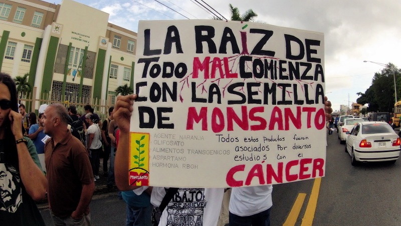 Marcha global contra Monsanto