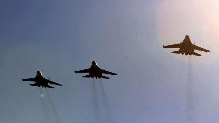 Rusia apoya por el aire la lucha antiterrorista en Siria.