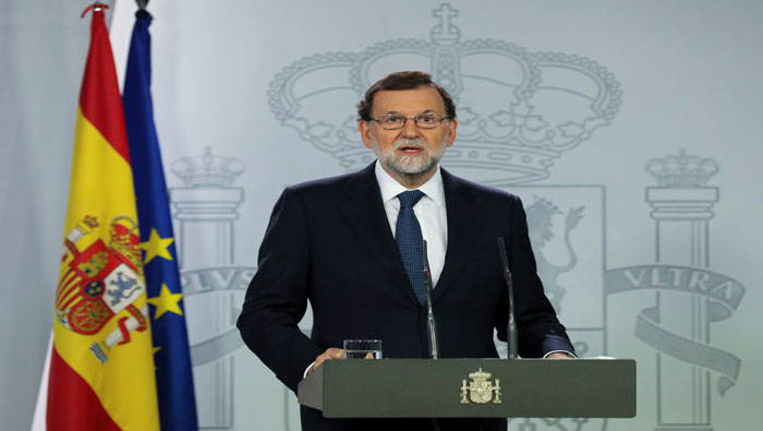 El presidente de España ofreció declaraciones desde La Moncloa.