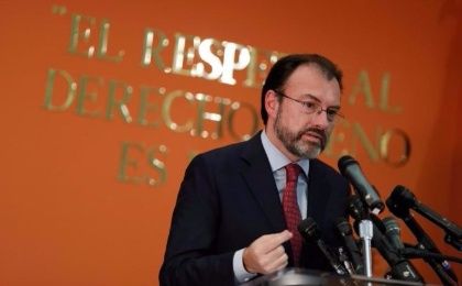 Mexican Foreign Minister Luis Videgaray.