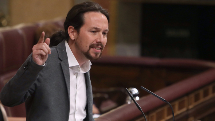 El secretario de Podemos instó a Rajoy a actuar como un presidente de Gobierno 