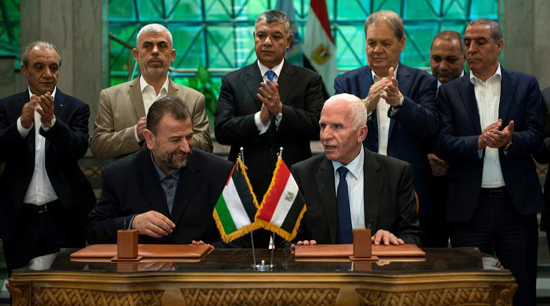 Las delegaciones de Hamas y Al-Fatah se reunieron este jueves en El Cairo (capital de Egipto) para concretar el acuerdo de reconciliación tras haberse reunido en Gaza a principios de octubre.
