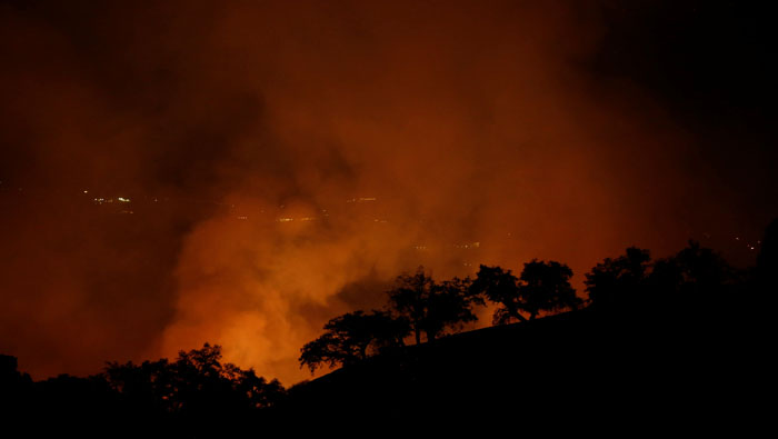 Los incendios forestales en el estado no han cesado en los últimos días.