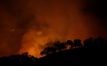 Los incendios forestales en el estado no han cesado en los últimos días.