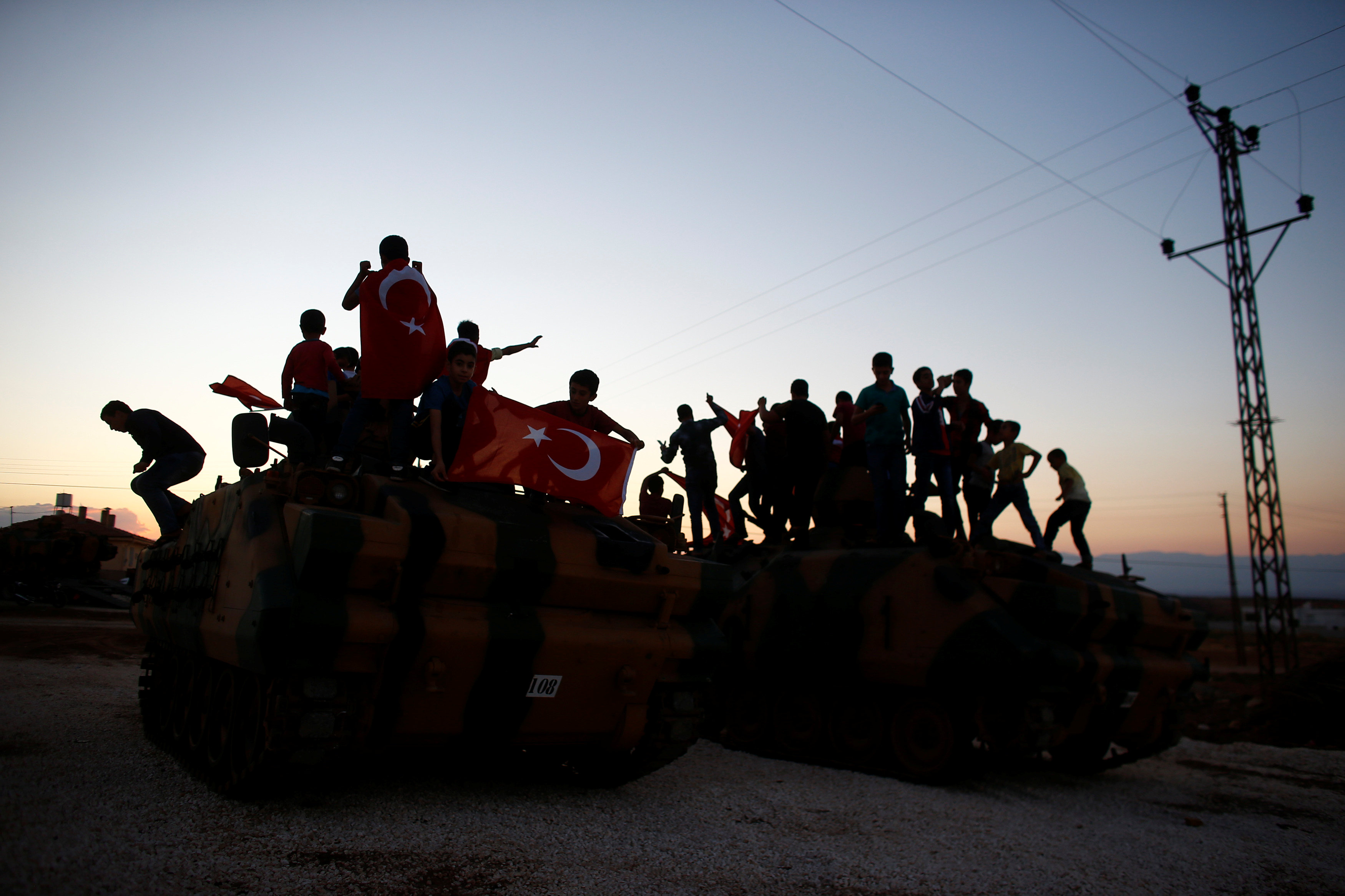 Desde el pasado domingo las tropas turcas llegaron a la provincia de Idlib.