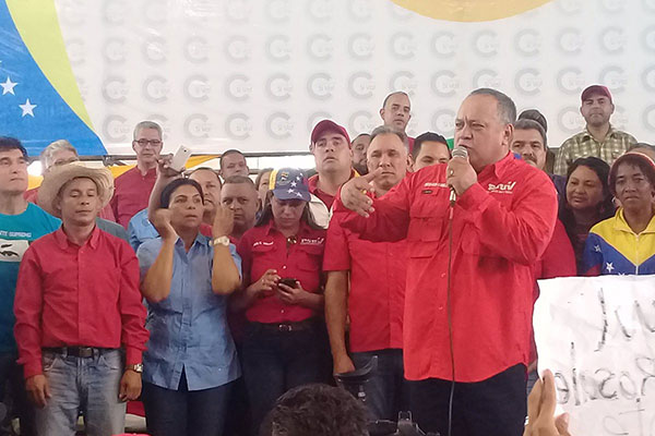 Cabello también señaló que la única condición que ha puesto el poder a los postulantes electos para joder ejercer el cargo ha sido que 